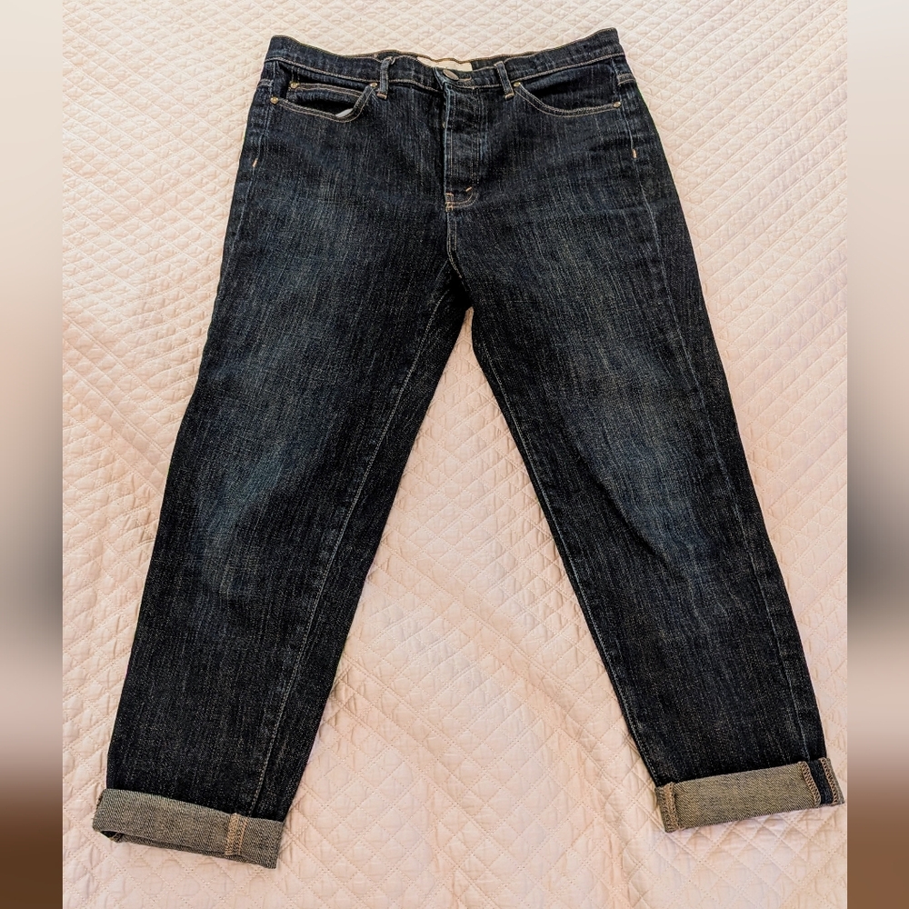 THE GREAT. Mister Slouch Size 25 Dark Wash